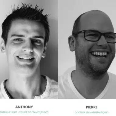 Portrety trenerów Anthony'ego i Pierre'a, trenera i doktora matematyki