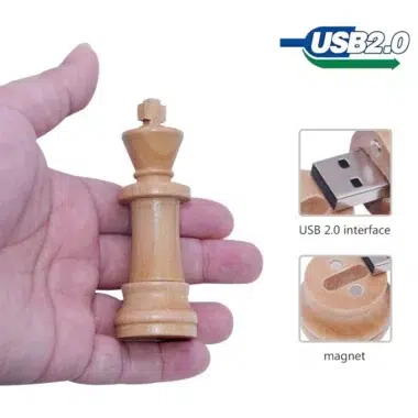 Pendrive w stylu króla, interfejs USB 2.0 i wyrafinowany design - Le Palais Des Echecs