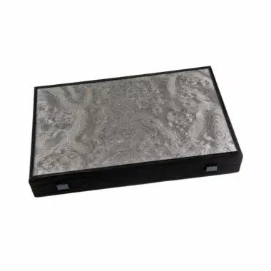Elegancka pokrywa zestawu backgammon Vavona, nowoczesny design - Le Palais Des Echecs