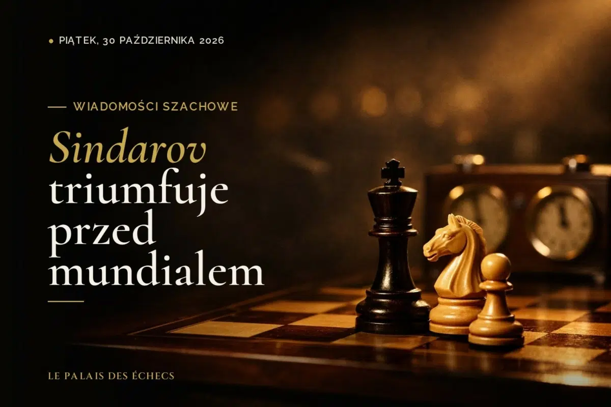 Sindarov triumfuje przed mundialem