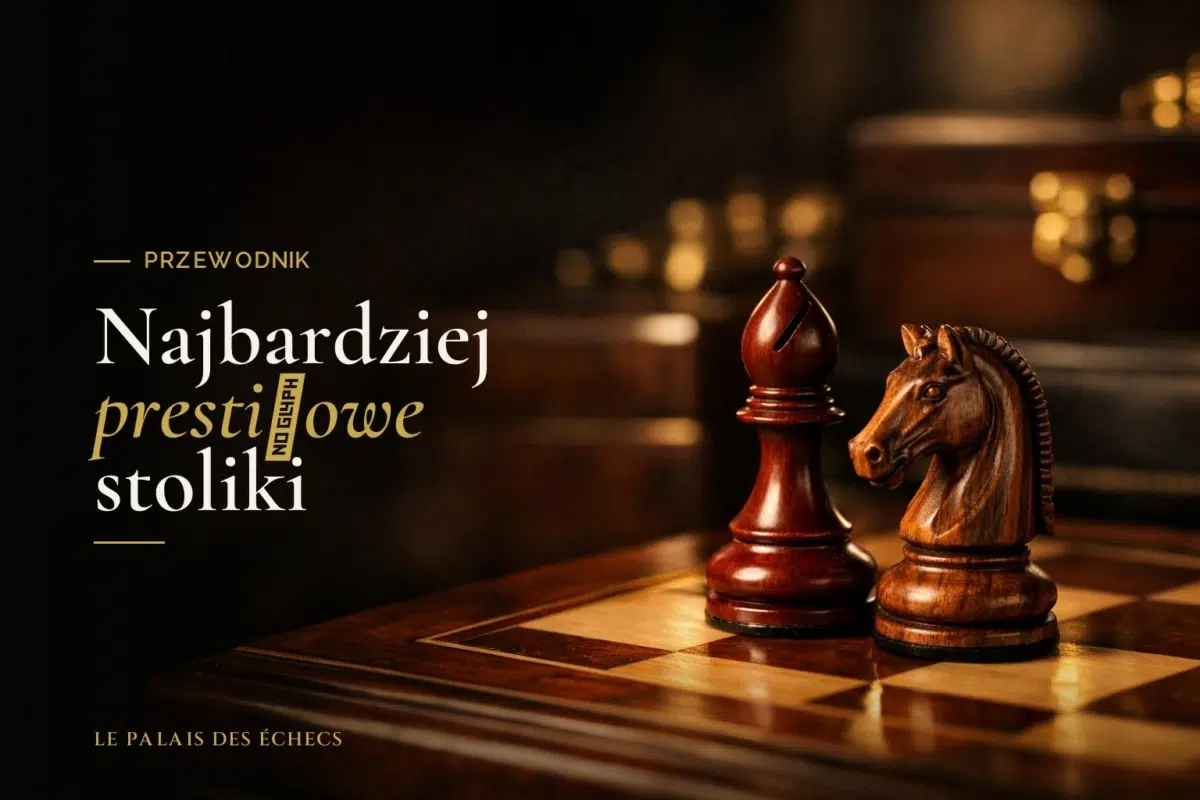 Najbardziej prestiżowe stoliki